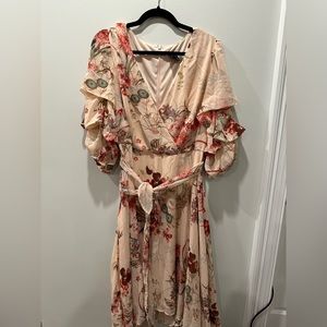 Gabby Skye midi floral dress size 14w